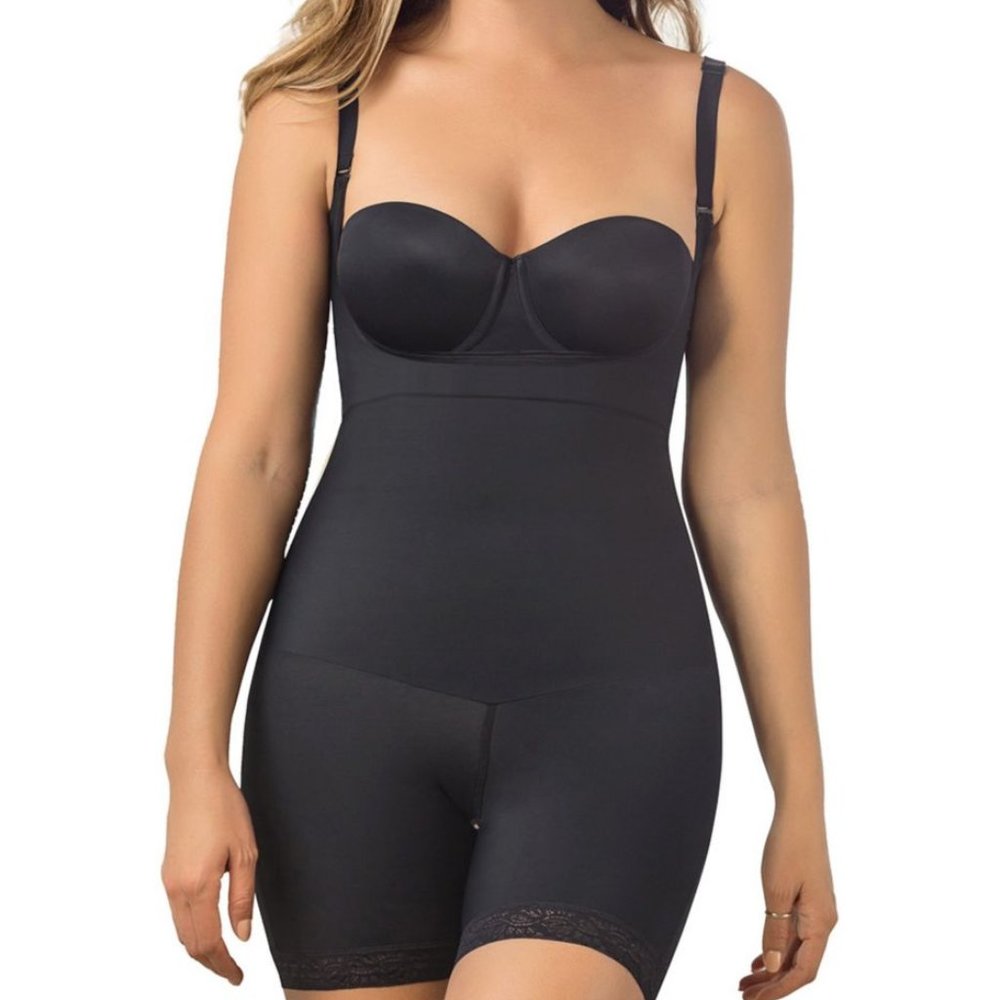 Leonisa Body Shaper Black Undetectable Edges S